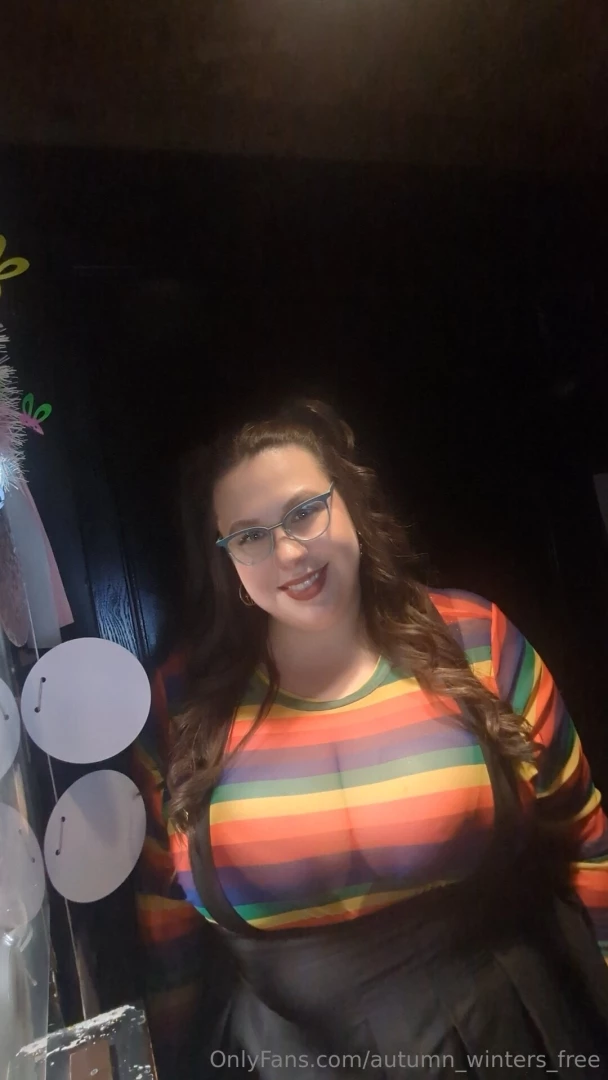 Felt playful with pigtails and rainbows 