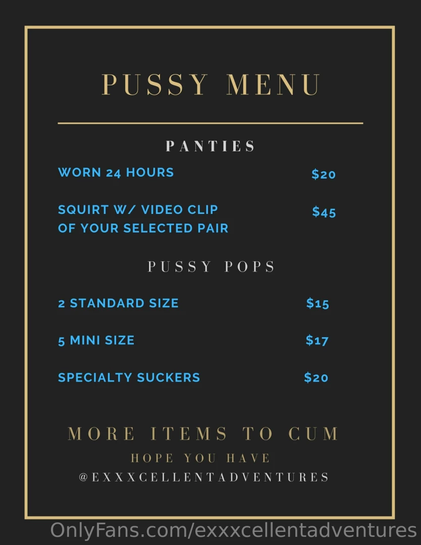 Heard from a trusted source they are intoxicating that s pussy juice 