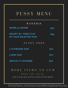 Heard from a trusted source they are intoxicating that s pussy juice