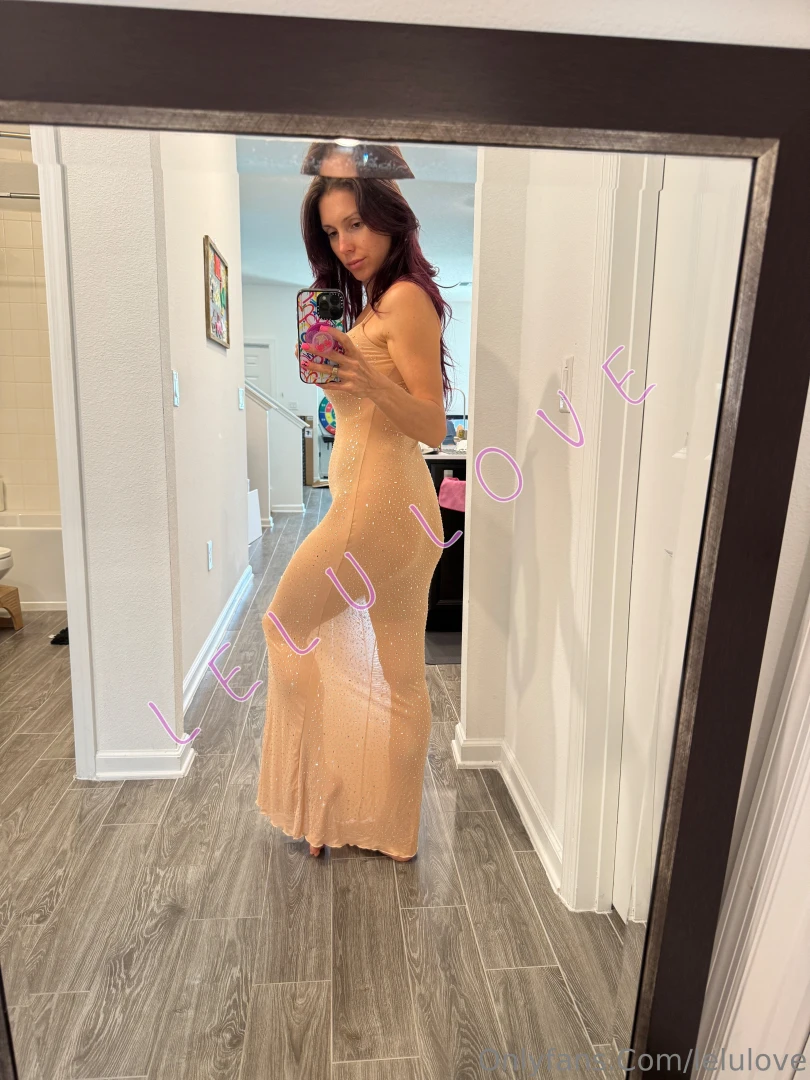 This new dress makes me feel like a princess 