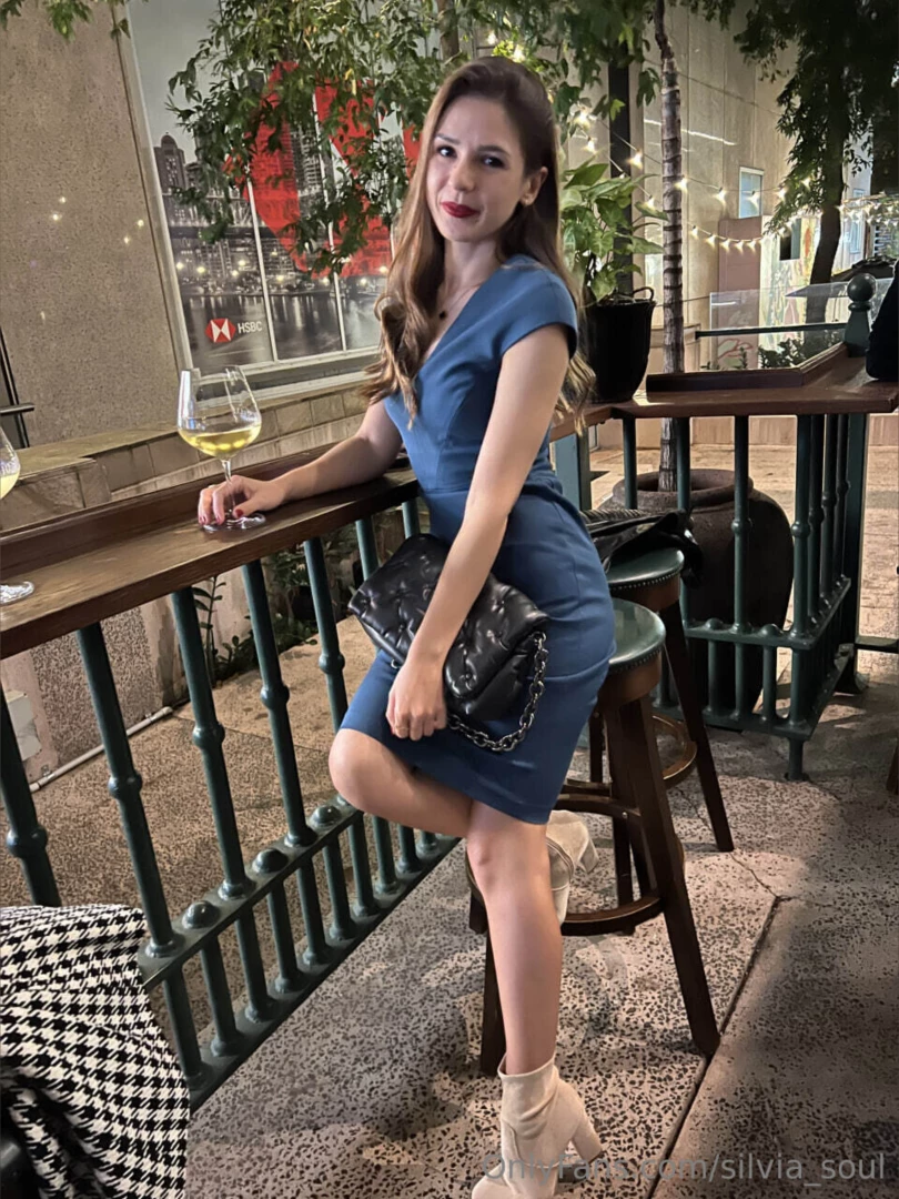 Wore my favorite blue dress today and it looks so beautiful in the 