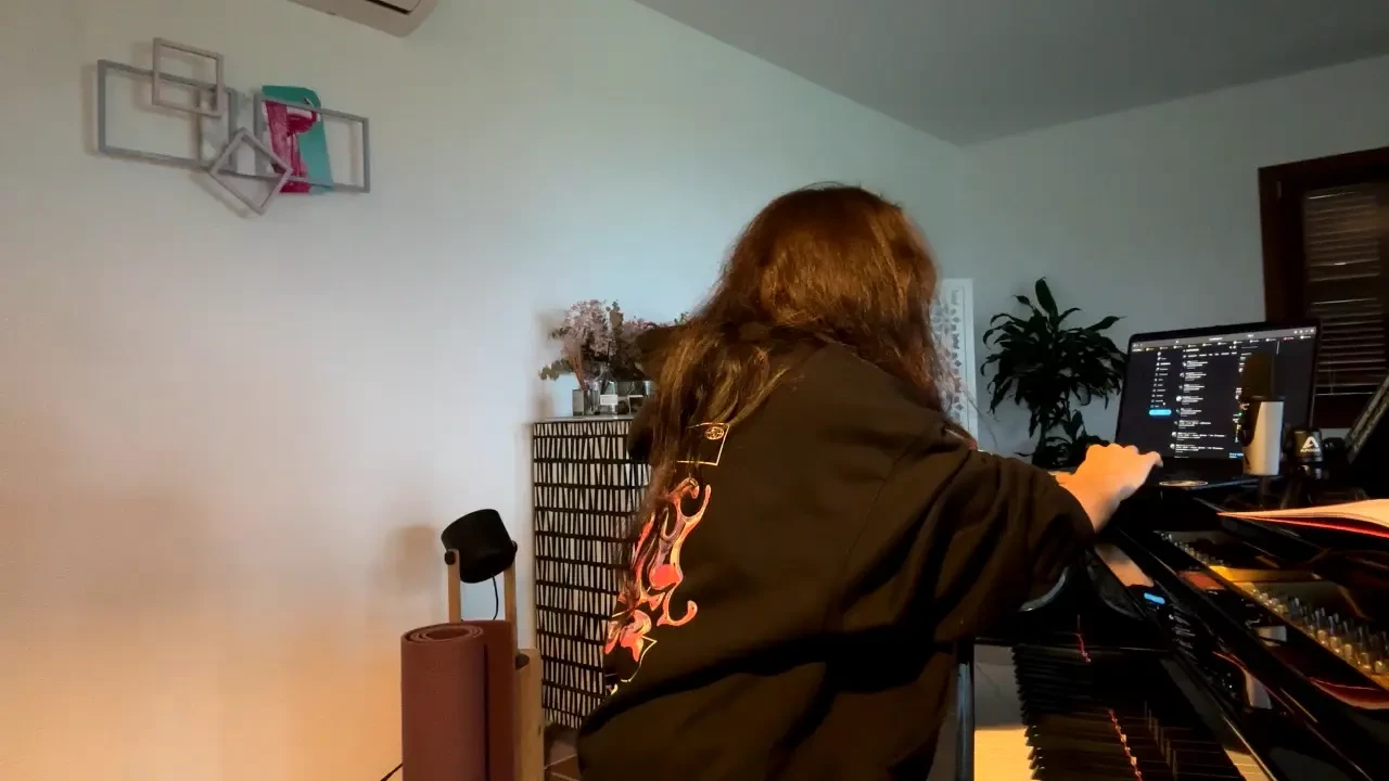 Vocal improvisation stream of today 