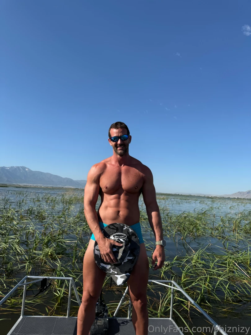Out bowfishing this morning but it s already too hot for clothes if part 2 