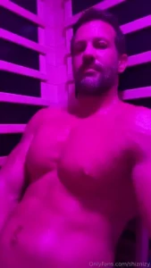 Something about being hot and naked in the sauna that just makes me