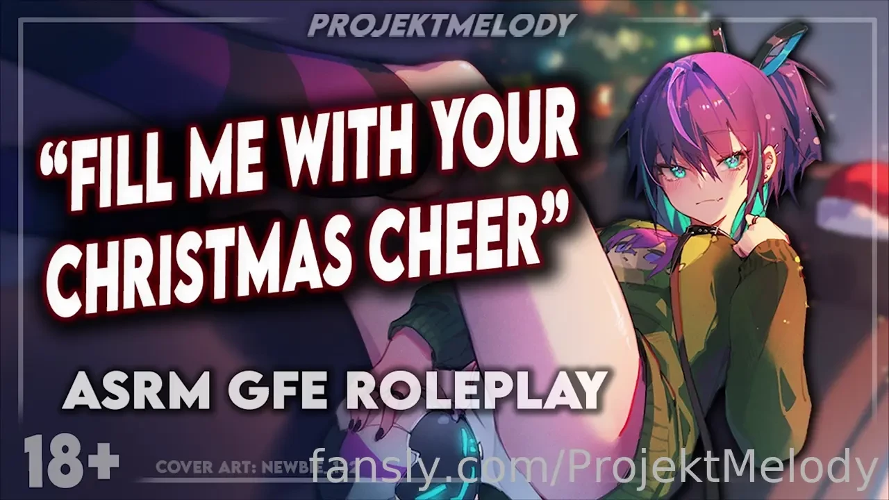 Goth gf gives you head for christmas asmr tags gfe girlfriend 