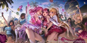 Ayo it s huniepop s 10 year anniversary so all their games are part 1