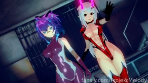 Yall ever heard of taimanin new set coming soon hehehe mel model - part 3