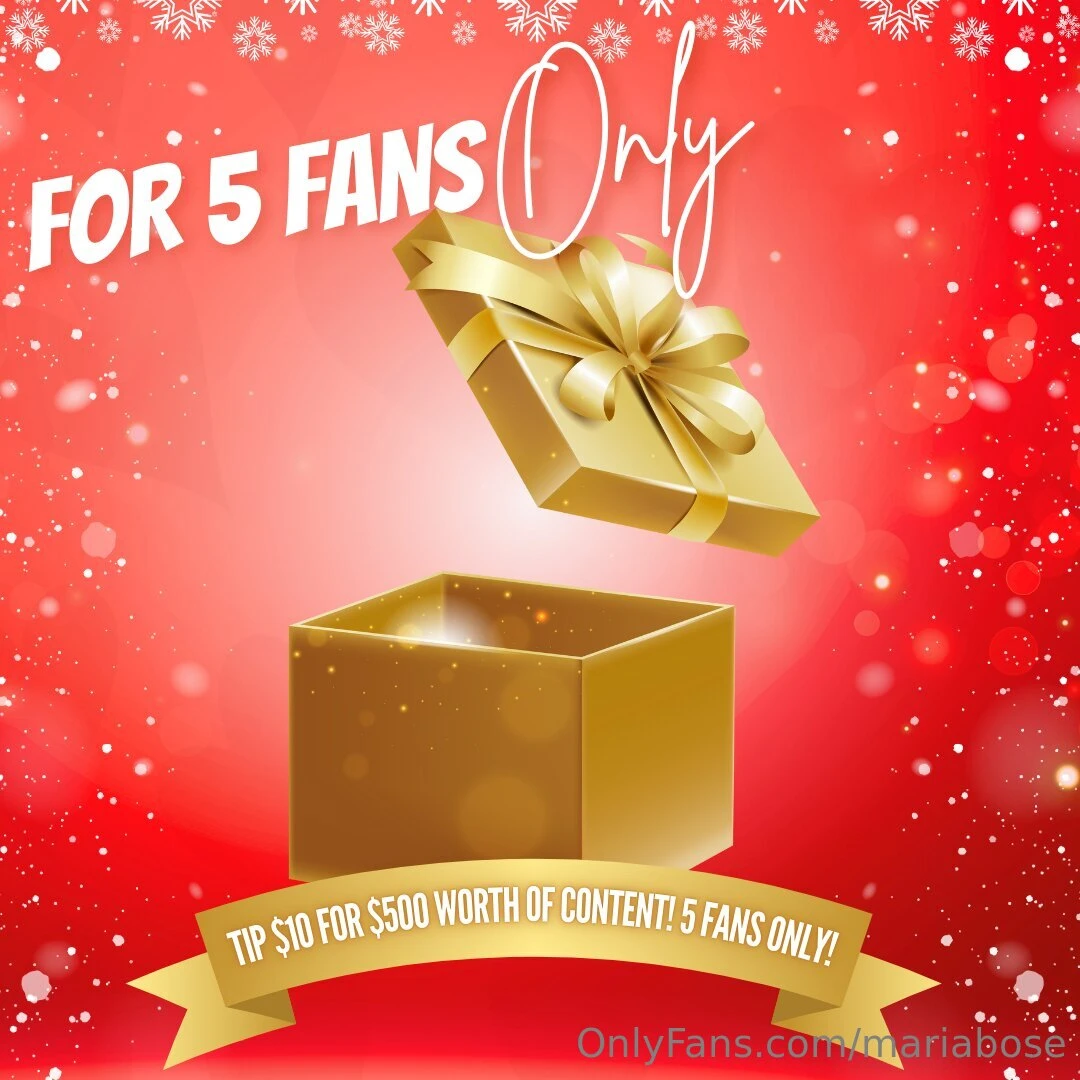 Only 5 fans will enjoy this amazing box 