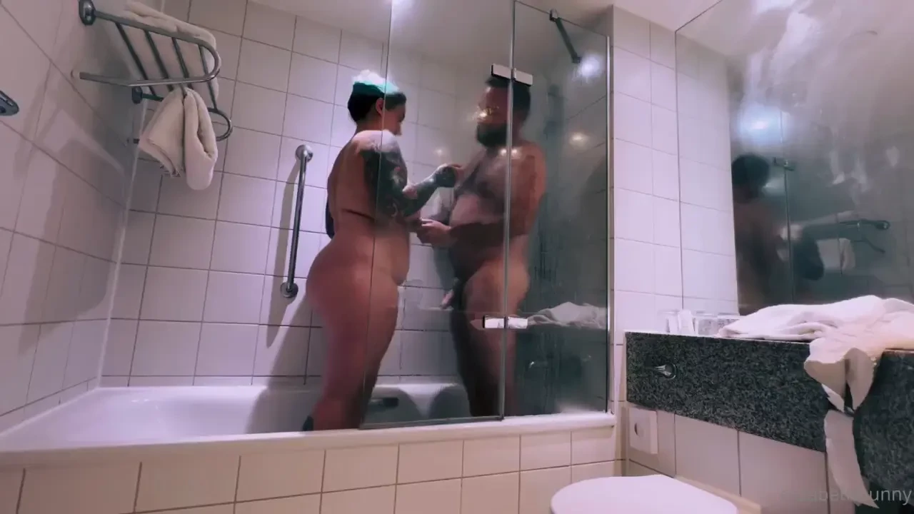 Real couple shower sex unedited real amateur porn 