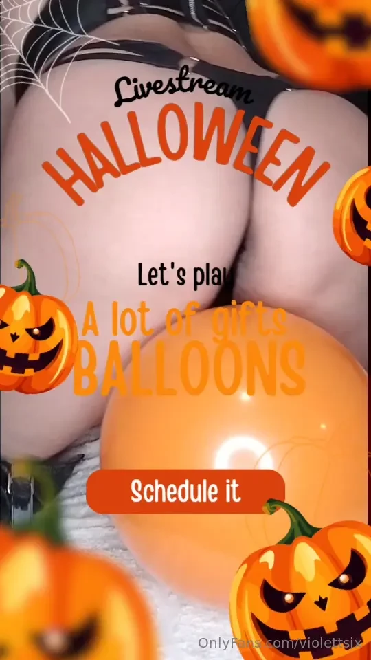 Halloween party join the fun i m gonna pop the balloons with my big 