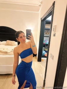 Feeling hot in blue
