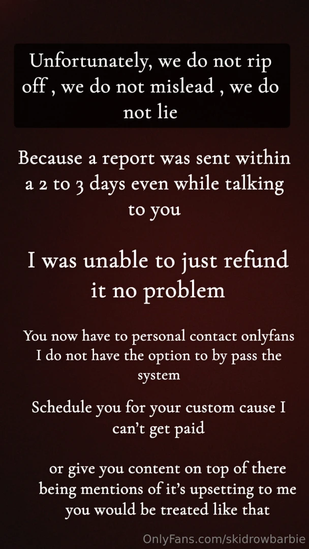 There was the first time i encountered this if you file a report sadly 