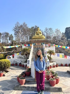 The coolest hike ended up getting so hot haha but it was so cold in part 2