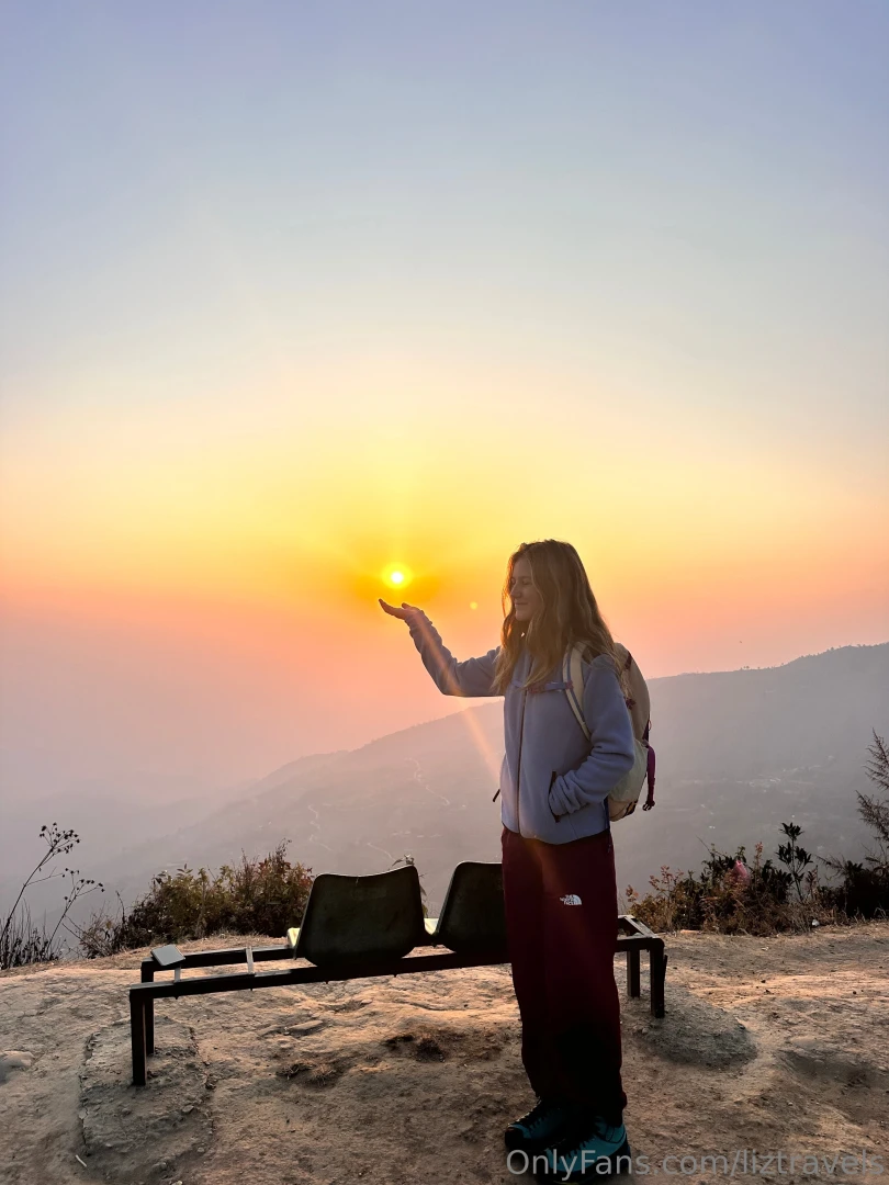 I m in nepal woke up at 3am for this hike haha part 2 