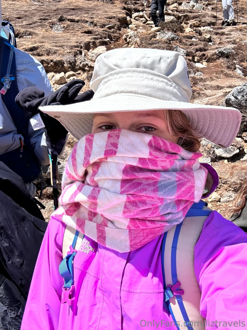 It might look sunny but it s absolutely freezing cold everestbasecamp part 1 