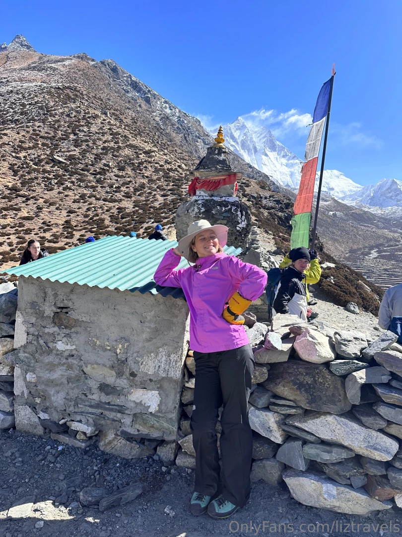 It might look sunny but it s absolutely freezing cold everestbasecamp part 2 