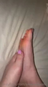 A little foot play for your saturday