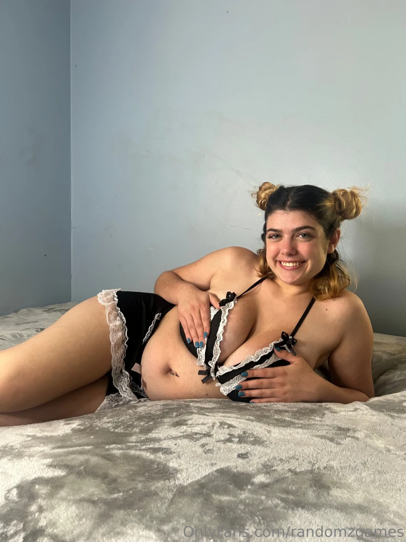 Just a naughty maid waiting for her next mess to clean up 