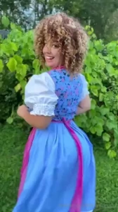 Maybe you re in a fairy tale today i m your attractive princess make a