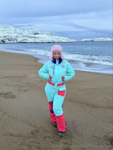 Ice sand ocean and me that trip was unforgettable but you know what
