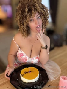 My birthday was yesterday but the cake is still here and so am i