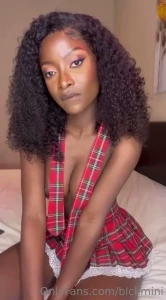 A big hot box in a students outfit experience new role play sensations