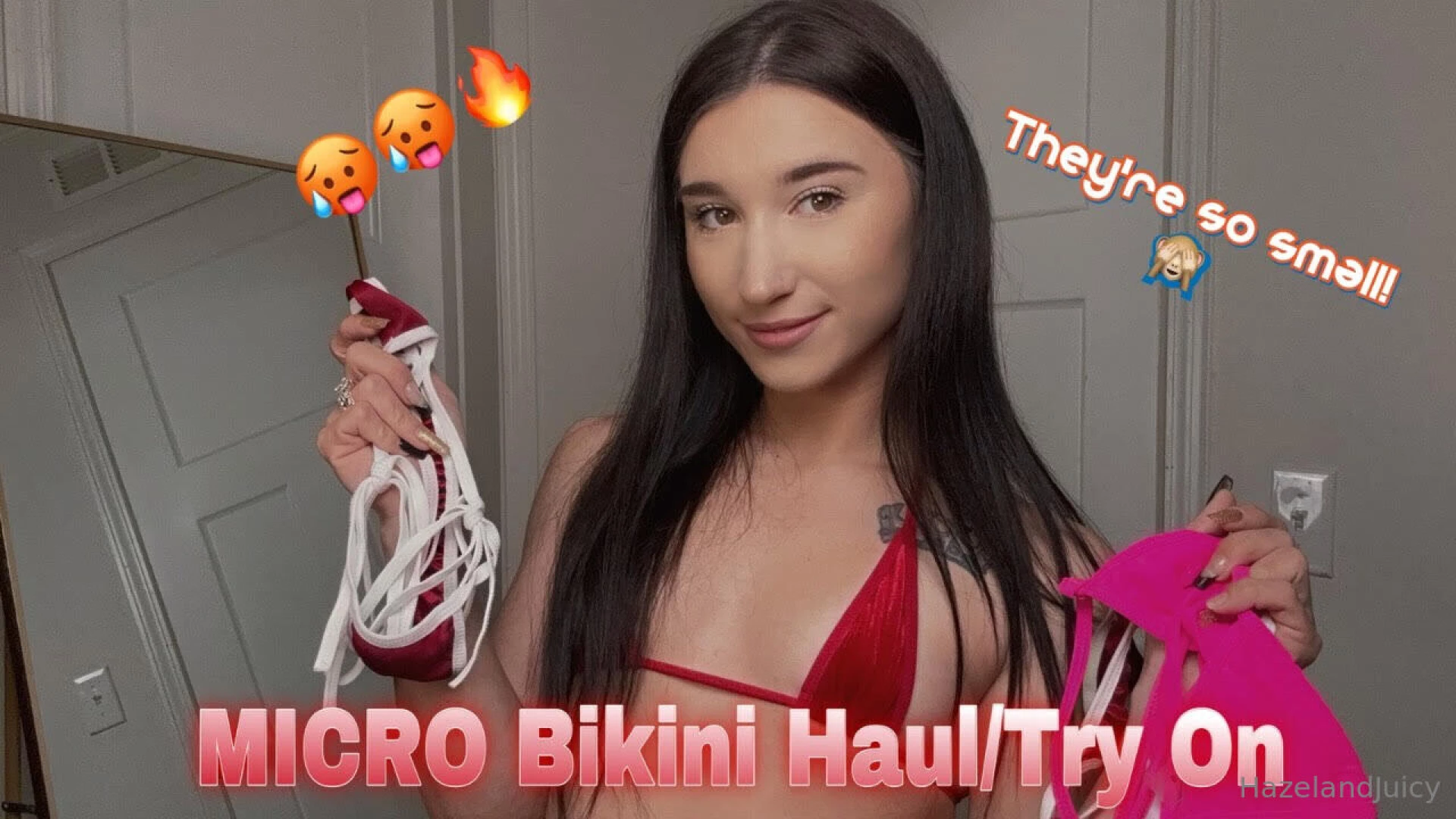 Hot new micro bikini haul on youtube my juicy little pussy got these 
