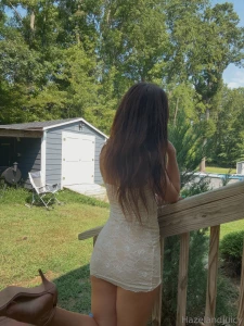 You know you want to watch me get fucked in my pretty little dress and part 1