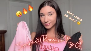 New super sexy try on video just dropped on youtube and her is the part 1