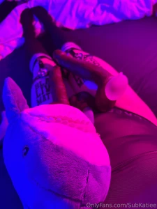 My blahaj helps comfort me after rough throat sessions i always make