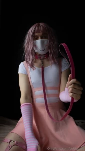 Mommy s sometimes gentle tug on my collar really helps me feel warm part 27