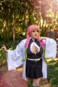 Mitsuri incoming here s are some sfw shots of my mitsuri kanroji part 4