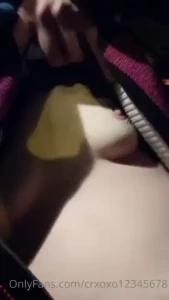 Teases of my body in my car in public