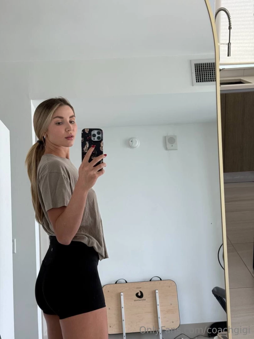 You like the view after a workout 