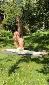 That deep stretch soothes my soul