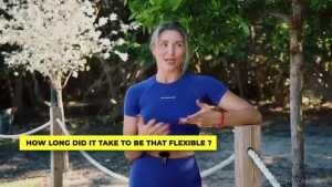 I often get asked how did i become so flexible well it took years amp