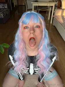 This night will get even hotter in a themed costume with makeup wig