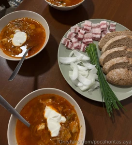 I absolutely love borsch it s one of my favorite dishes and i must say