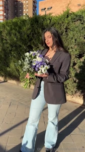 I love flowers their beauty their scent the way they instantly lift