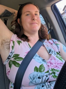 Waiting in the car like