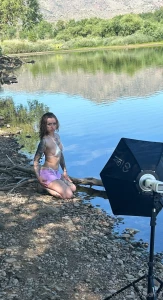 A behind the scenes photo from a recent shoot with bill murf part 1