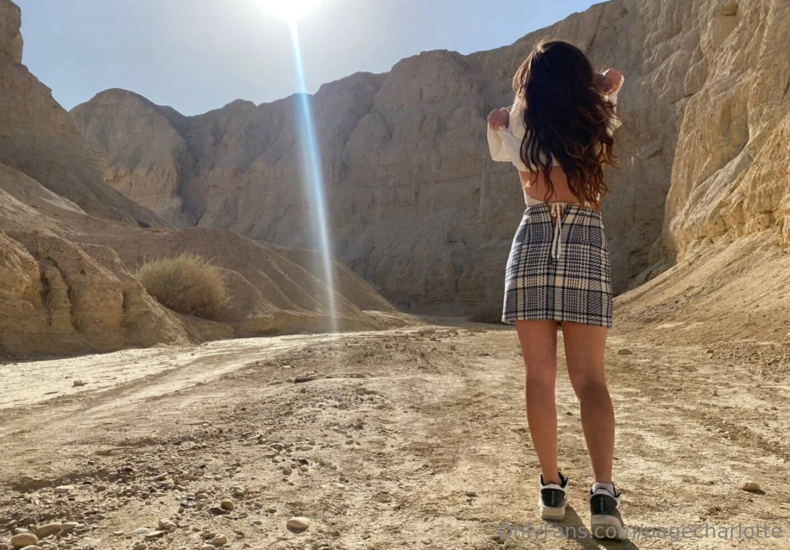 Sometimes to feel really alive you need to be where the earth the sky 