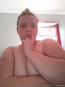 Playing with my big ddd tits wet and horny thinking about having a part 2