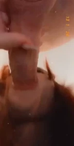 Another point of view of my blowjob in hotel