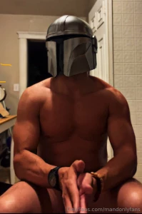 Daddy got a gift for his bday see through red undies there way to