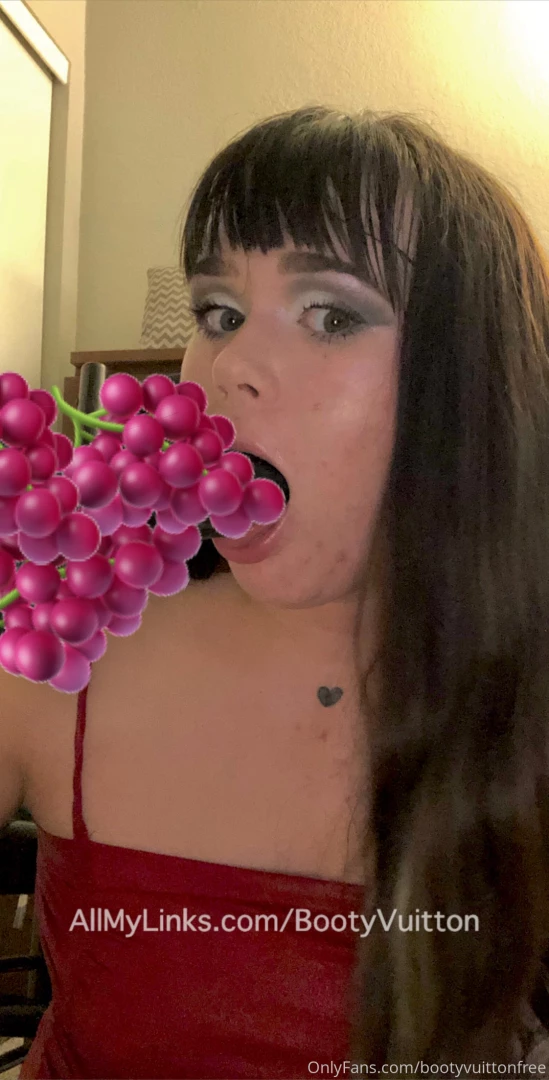 I really love grapes okay jk follow my main page for only 4 50 for the 