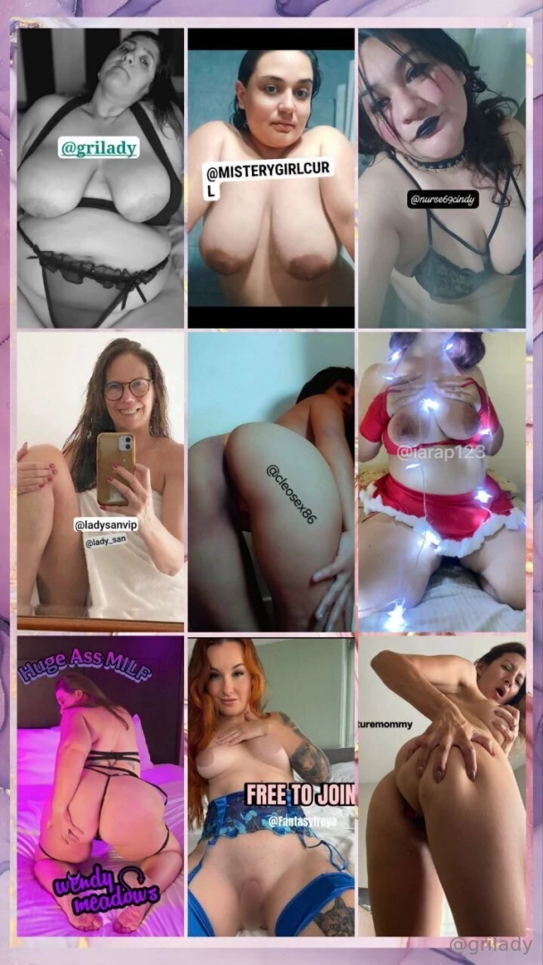 Amp grilady misterygirlcurl nurse69cindy lady_san cleosex86 iarap123 