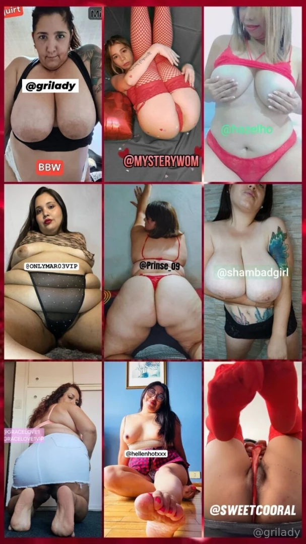 Grilady mysterywom hazelho onlymar03vip prinse_09 shambadgirl 