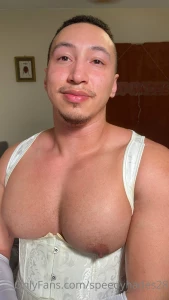 I got out my favorite corset last night part 5