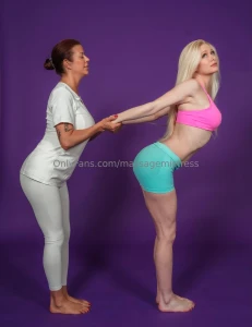 Showed this blonde bombshell everything she needed to know about part 1